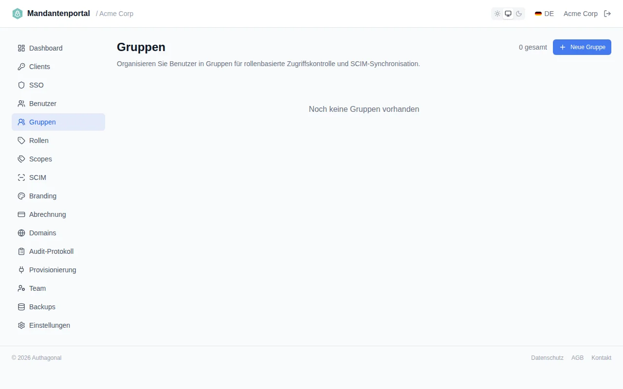 Group detail view showing member list with user IDs and a field to add new members